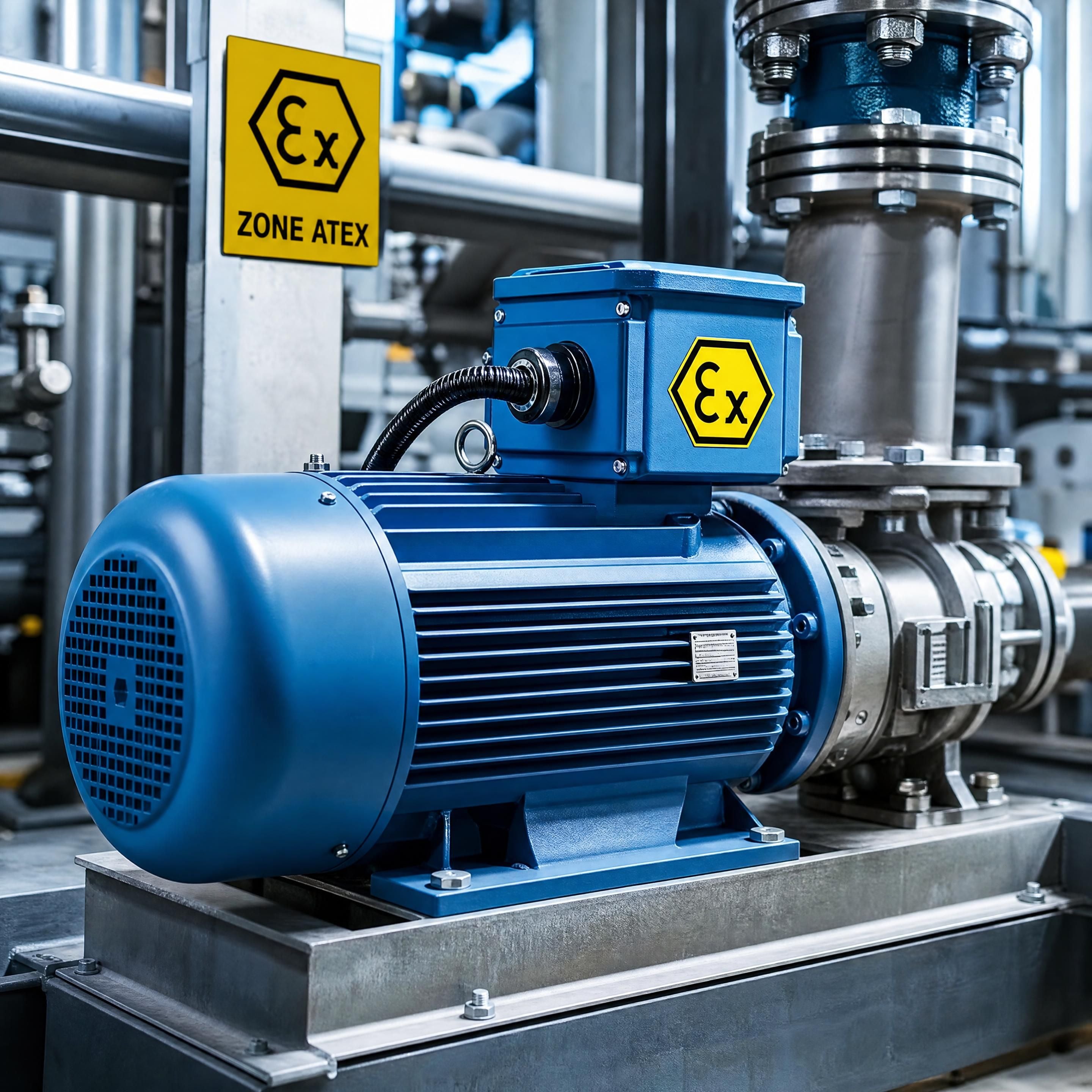 Moteurs et réducteurs ATEX : comprendre le marquage et les zones pour sécuriser vos installations