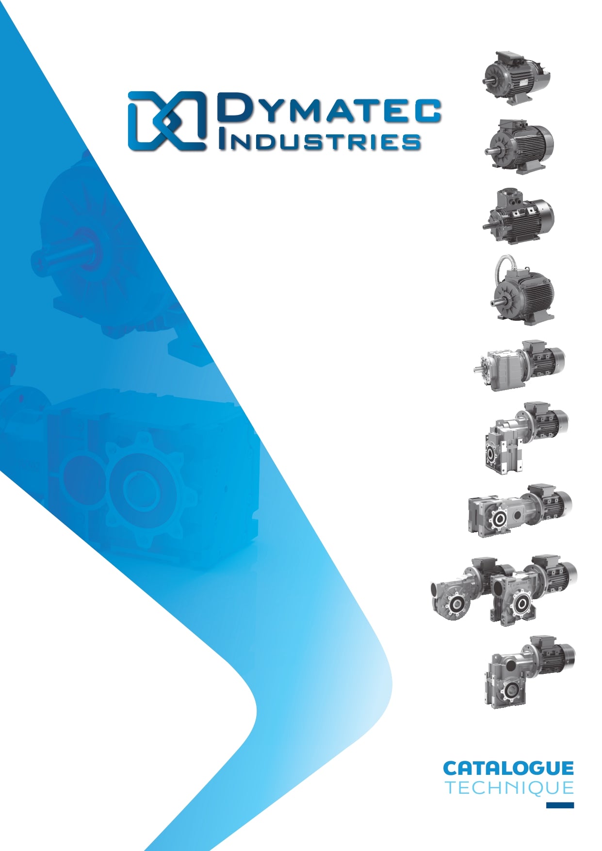 Catalogue technique Dymatec Industries moteurs et pompes industrielles