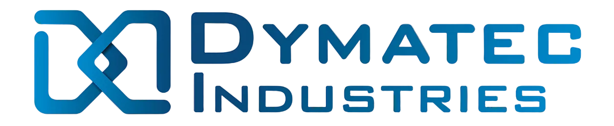 Logo Dymatec Industries, entreprise industrielle spécialisée dans les solutions technologiques avancées