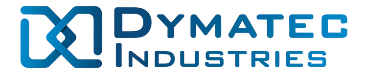 Logo Dymatec Industries, entreprise industrielle spécialisée dans les solutions technologiques avancées