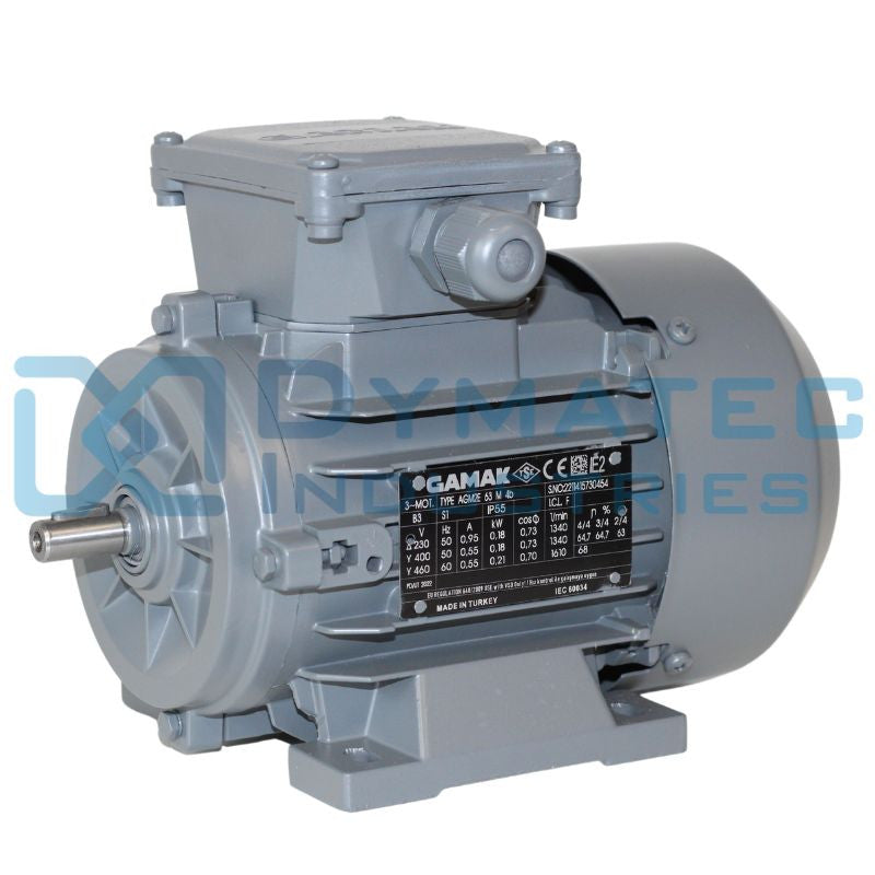 Moteur électrique 0.12 kw - 1500 Tr/min - 230/400V - IE2
