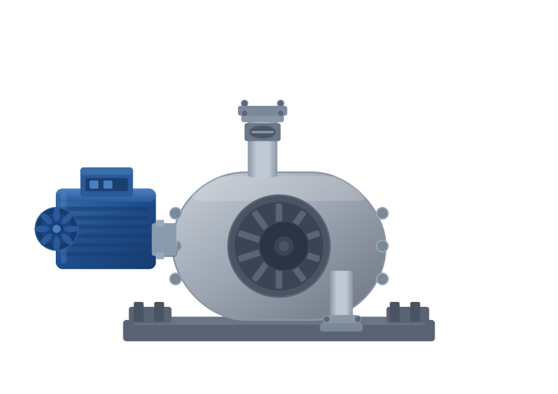 Pompe industrielle avec moteur électrique robuste pour applications industrielles et commerciales
